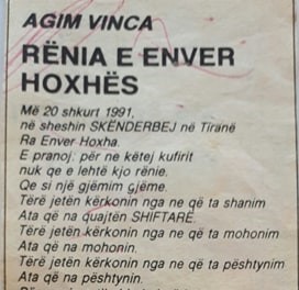 Image result for agim vinca per enver hoxhen